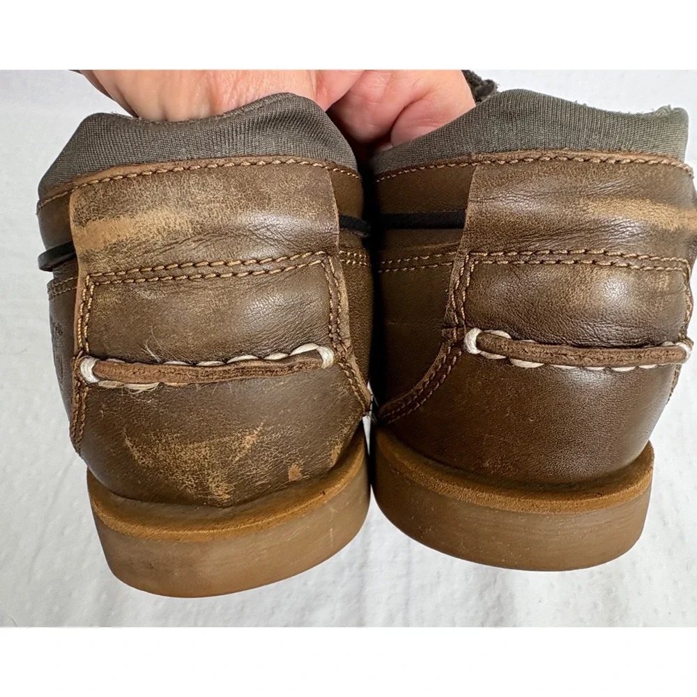 Timberland Earthkeepers Mens Brown Leather Boat Shoes Loafers Size 11  Classic